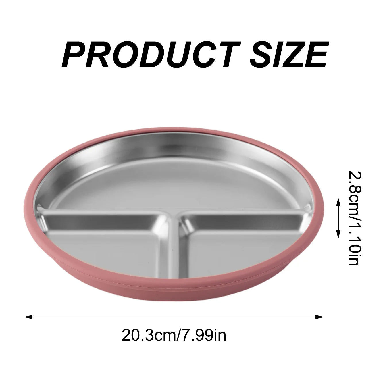 Minimalist Suction Plate for Babies